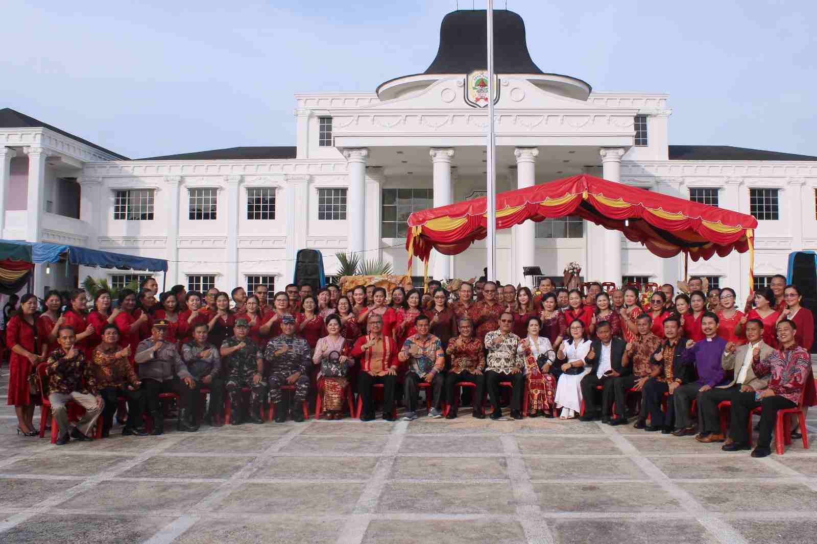 Perdana Pemkab Nias Gelar Perayaan Paskah Tahun 2023 Di Halaman